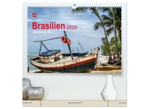 9783435688234 - Brasilien 2025 abseits von Rio (hochwertiger Premium Wandkalender 2025 DIN A2 quer) Kunstdruck in Hochglanz