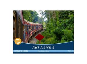 9783435688241 - Sri Lanka - Eine Bilder-Reise (Wandkalender 2025 DIN A3 quer) CALVENDO Monatskalender