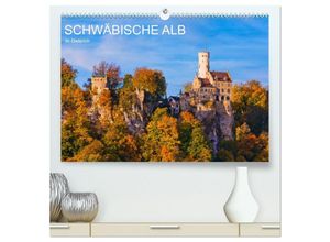 9783435689231 - SCHWÄBISCHE ALB WDieterich (hochwertiger Premium Wandkalender 2025 DIN A2 quer) Kunstdruck in Hochglanz