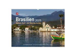 9783435690305 - Brasilien 2025 Estrada Real - der Weg des Goldes (Wandkalender 2025 DIN A2 quer) CALVENDO Monatskalender