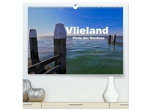 9783435690428 - Vlieland Perle an der Nordsee (hochwertiger Premium Wandkalender 2025 DIN A2 quer) Kunstdruck in Hochglanz