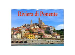 9783435690725 - Riviera di Ponente (Wandkalender 2025 DIN A3 quer) CALVENDO Monatskalender