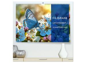 9783435690763 - Filigrane Leichtigkeit - Schmetterlinge (hochwertiger Premium Wandkalender 2025 DIN A2 quer) Kunstdruck in Hochglanz