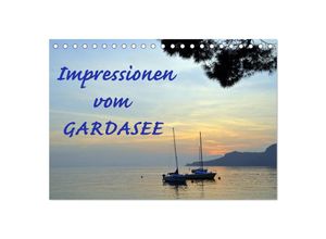 9783435690947 - Impressionen vom Gardasee (Tischkalender 2025 DIN A5 quer) CALVENDO Monatskalender