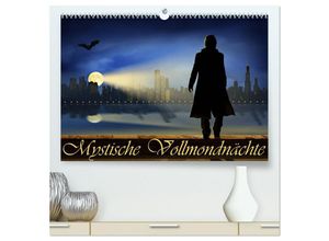 9783435691234 - Mystische Vollmondnächte (hochwertiger Premium Wandkalender 2025 DIN A2 quer) Kunstdruck in Hochglanz