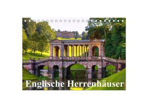 9783435691548 - Englische Herrenhäuser (Tischkalender 2025 DIN A5 quer) CALVENDO Monatskalender