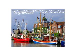 9783435691722 - Ostfriesland an der Nordseeküste (Tischkalender 2025 DIN A5 quer) CALVENDO Monatskalender