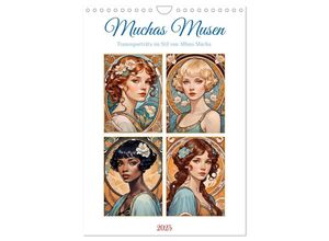 9783435691784 - Muchas Musen (Wandkalender 2025 DIN A4 hoch) CALVENDO Monatskalender