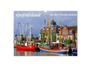 9783435692248 - Ostfriesland an der Nordseeküste (Wandkalender 2025 DIN A3 quer) CALVENDO Monatskalender