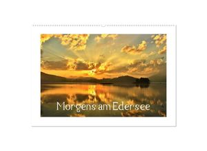 9783435692279 - Morgens am Edersee (Wandkalender 2025 DIN A2 quer) CALVENDO Monatskalender