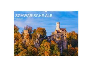 9783435693207 - SCHWÄBISCHE ALB WDieterich (Wandkalender 2025 DIN A2 quer) CALVENDO Monatskalender