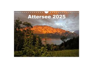 9783435693221 - Attersee im Salzkammergut 2025 (Wandkalender 2025 DIN A4 quer) CALVENDO Monatskalender