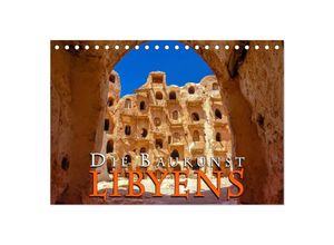 9783435693351 - Die Baukunst Libyens (Tischkalender 2025 DIN A5 quer) CALVENDO Monatskalender