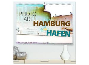 9783435693955 - Photo-Art   Hamburg Hafen (hochwertiger Premium Wandkalender 2025 DIN A2 quer) Kunstdruck in Hochglanz