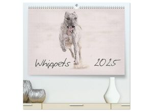 9783435694488 - Whippet 2025 (hochwertiger Premium Wandkalender 2025 DIN A2 quer) Kunstdruck in Hochglanz