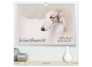 9783435694648 - Windhunde 2025 (hochwertiger Premium Wandkalender 2025 DIN A2 quer) Kunstdruck in Hochglanz