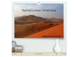 9783435695683 - Highlights einer Weltreise (hochwertiger Premium Wandkalender 2025 DIN A2 quer) Kunstdruck in Hochglanz