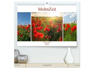 9783435695850 - MohnZeit (hochwertiger Premium Wandkalender 2025 DIN A2 quer) Kunstdruck in Hochglanz