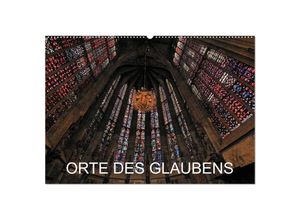 9783435696345 - Orte des Glaubens (Wandkalender 2025 DIN A2 quer) CALVENDO Monatskalender