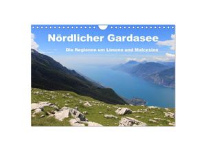 9783435696642 - Nördlicher Gardasee - Die Regionen um Limone und Malcesine (Wandkalender 2025 DIN A4 quer) CALVENDO Monatskalender