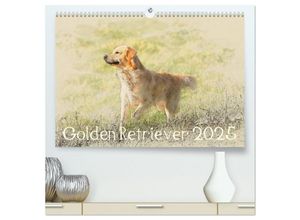 9783435696925 - Golden Retriever 2025 (hochwertiger Premium Wandkalender 2025 DIN A2 quer) Kunstdruck in Hochglanz