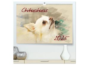 9783435696970 - Chihuahuas 2025 (hochwertiger Premium Wandkalender 2025 DIN A2 quer) Kunstdruck in Hochglanz