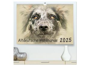 9783435697144 - Altdeutsche Hütehunde 2025 (hochwertiger Premium Wandkalender 2025 DIN A2 quer) Kunstdruck in Hochglanz