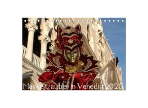 9783435697861 - Maskenzauber in Venedig 2025 (Tischkalender 2025 DIN A5 quer) CALVENDO Monatskalender