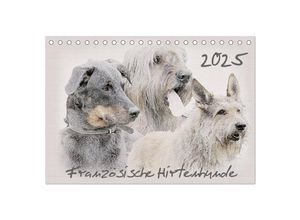 9783435697908 - Französische Hirtenhunde 2025 (Tischkalender 2025 DIN A5 quer) CALVENDO Monatskalender