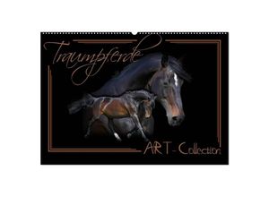 9783435698004 - Traumpferde-ART-Collection (Wandkalender 2025 DIN A2 quer) CALVENDO Monatskalender