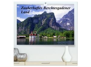 9783435698202 - Zauberhaftes Berchtesgadener Land (hochwertiger Premium Wandkalender 2025 DIN A2 quer) Kunstdruck in Hochglanz