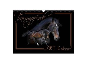 9783435698431 - Traumpferde-ART-Collection (Wandkalender 2025 DIN A3 quer) CALVENDO Monatskalender