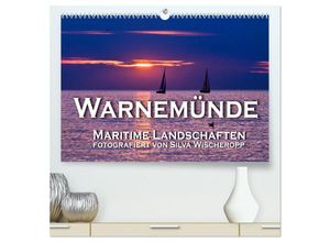 9783435698479 - Warnemünde - Maritime Landschaften (hochwertiger Premium Wandkalender 2025 DIN A2 quer) Kunstdruck in Hochglanz