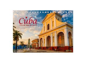 9783435698592 - Cuba - Unter der Sonne der Karibik (Tischkalender 2025 DIN A5 quer) CALVENDO Monatskalender