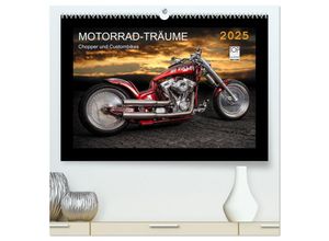 9783435699070 - Motorrad-Träume - Chopper und Custombikes (hochwertiger Premium Wandkalender 2025 DIN A2 quer) Kunstdruck in Hochglanz