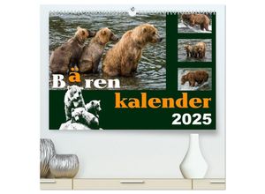 9783435699728 - Bärenkalender (hochwertiger Premium Wandkalender 2025 DIN A2 quer) Kunstdruck in Hochglanz