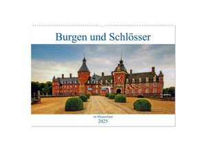 9783435700189 - Burgen und Schlösser im Münsterland (Wandkalender 2025 DIN A2 quer) CALVENDO Monatskalender