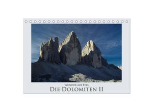 9783435700462 - Wunder aus Fels - Die Dolomiten II (Tischkalender 2025 DIN A5 quer) CALVENDO Monatskalender