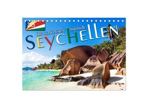 9783435700875 - Seychellen - Die schönsten Strände (Tischkalender 2025 DIN A5 quer) CALVENDO Monatskalender