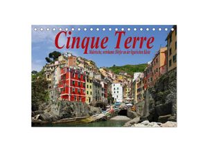 9783435701681 - Cinque Terre - Malerische verträumte Dörfer an der ligurischen Küste (Tischkalender 2025 DIN A5 quer) CALVENDO Monatskalender