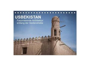 9783435702213 - Usbekistan - Faszinierende Architektur entlang der Seidenstraße (Tischkalender 2025 DIN A5 quer) CALVENDO Monatskalender