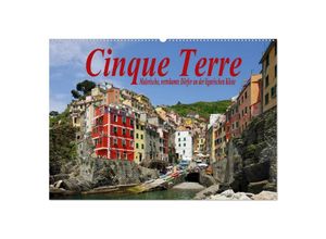 9783435702268 - Cinque Terre - Malerische verträumte Dörfer an der ligurischen Küste (Wandkalender 2025 DIN A2 quer) CALVENDO Monatskalender