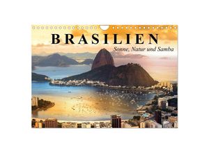 9783435703692 - Brasilien Sonne Natur und Samba (Wandkalender 2025 DIN A4 quer) CALVENDO Monatskalender