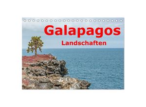 9783435704453 - Galapagos- Landschaften (Tischkalender 2025 DIN A5 quer) CALVENDO Monatskalender