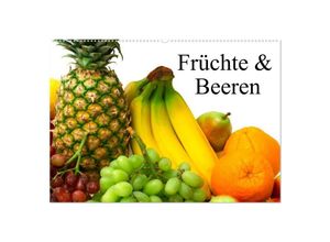 9783435704668 - Früchte & Beeren (Wandkalender 2025 DIN A2 quer) CALVENDO Monatskalender