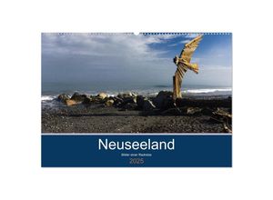 9783435705870 - Neuseeland 2025 - Bilder einer Radreise (Wandkalender 2025 DIN A2 quer) CALVENDO Monatskalender