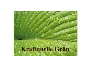 9783435706648 - Kraftquelle Grün (Tischkalender 2025 DIN A5 quer) CALVENDO Monatskalender