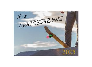 9783435708864 - its SKATEBOARDING (Wandkalender 2025 DIN A2 quer) CALVENDO Monatskalender