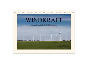 9783435709434 - Windkraft in der Landschaft Ostfrieslands (Tischkalender 2025 DIN A5 quer) CALVENDO Monatskalender