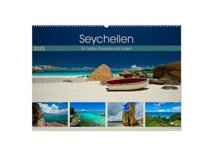 9783435710089 - Seychellen - Ein letztes Paradies auf Erden (Wandkalender 2025 DIN A2 quer) CALVENDO Monatskalender